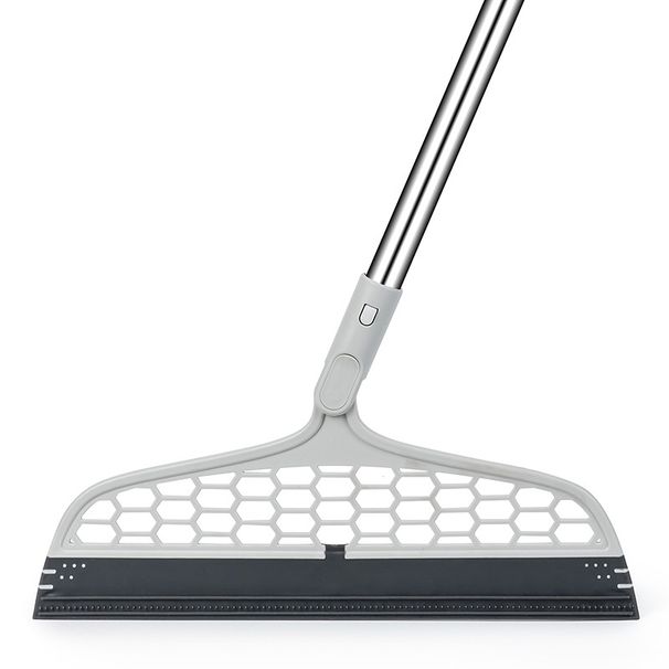 50inch Magic Silicone Broom Lengthen Floor Cleaning Squeegee Pet Hair Dust Brooms Bathroom Floor Wiper Household Cleaning Tools_voghion.com