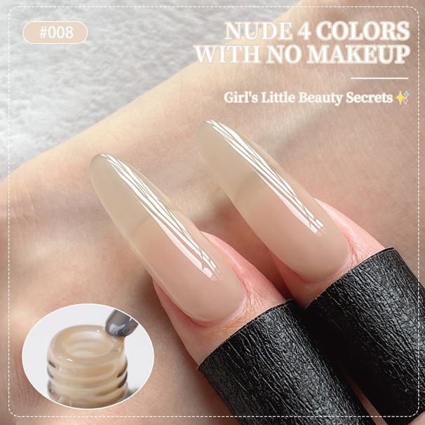 Nagelkleber Neuer beliebter Whitening Bare Face Nude Series Nagellack für Nagelstudios_voghion.com