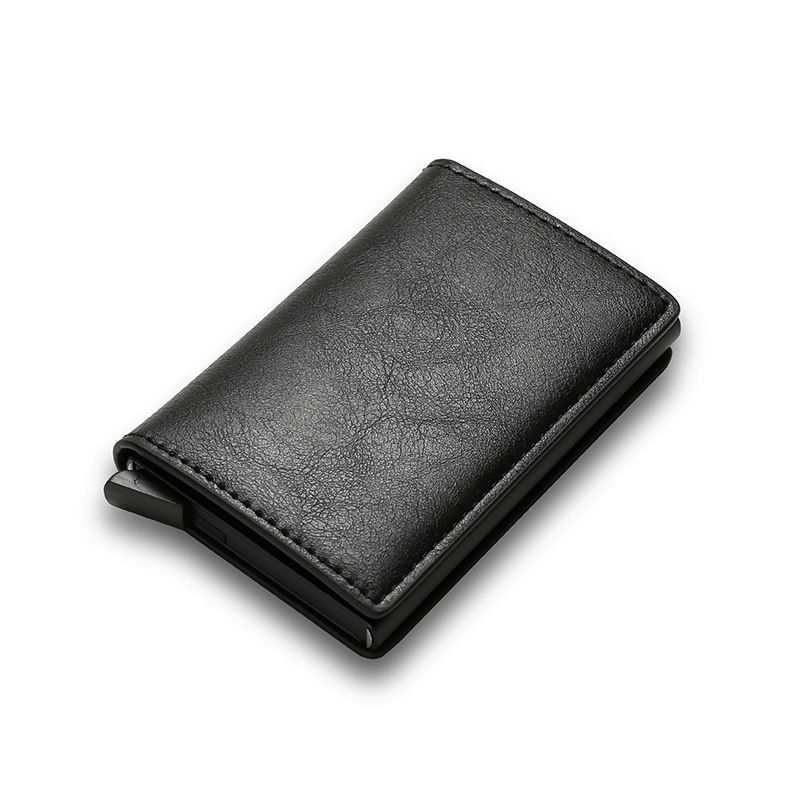 RFID-Kohlefaser-Herren-Geldbörse, Kartenhalter, Herren-Geldbörse, kurze Außenhandels-Multifunktions-Geldbörse, Herren-Geldbörse_voghion.com