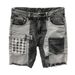 Patchwork-Jeansshorts für den Sommer, Jeansshorts für Herren mit mehreren Taschen, Baggy-Ripped-Jeans im Streetwear-Stil für Freizeitkleidung_voghion.com