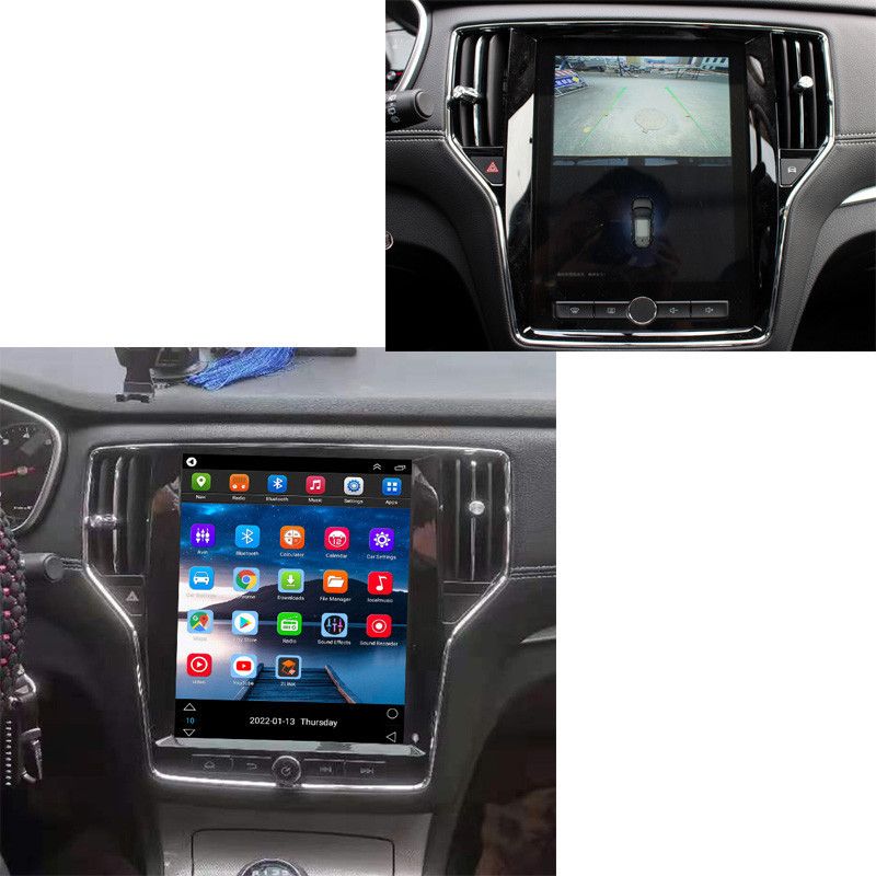 Suitable for Roewe RX5 vertical screen car navigation system Android large screen reversing image 12.1 inch central control display_voghion.com