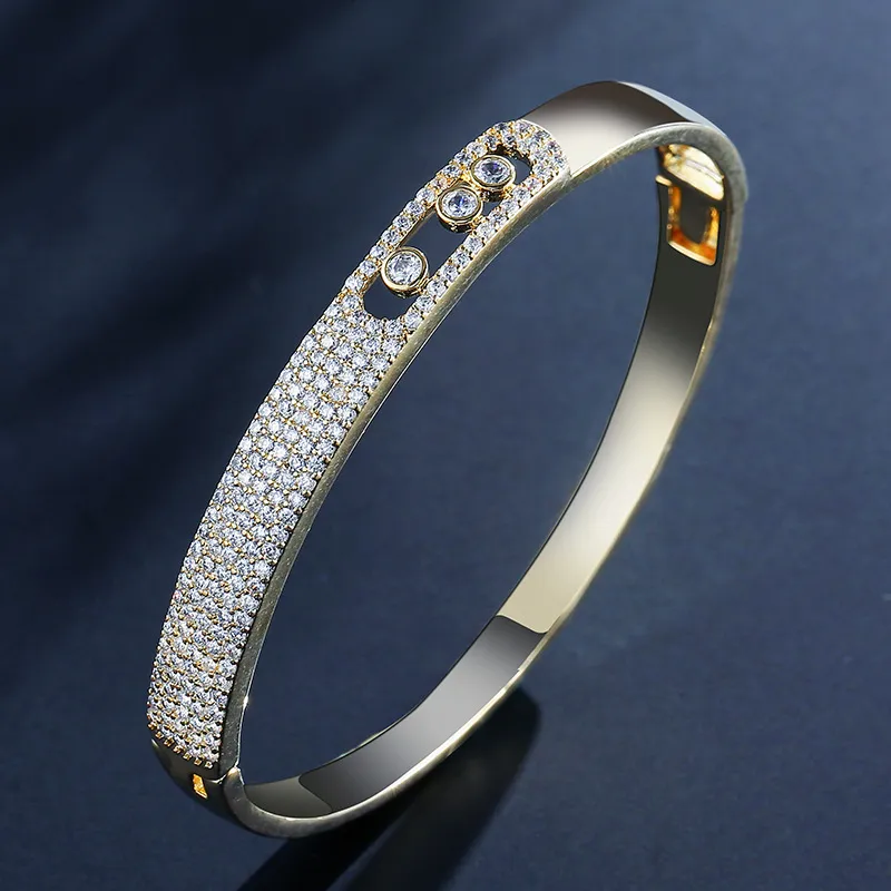 Micro Inlaid Zircon Couple Bracelets Chinese Valentine's Day Gift Jewelry_voghion.com