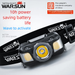 WarsunWD06 Induktions-Stirnlampe, ultralange Akkulaufzeit, fängt Zikaden in der Nacht, starkes Licht, wiederaufladbar, ultrahell_voghion.com