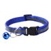 Pet Supplies Reflective Patch Safety Buckle Cat Dog Bell Glowing Collar_voghion.com