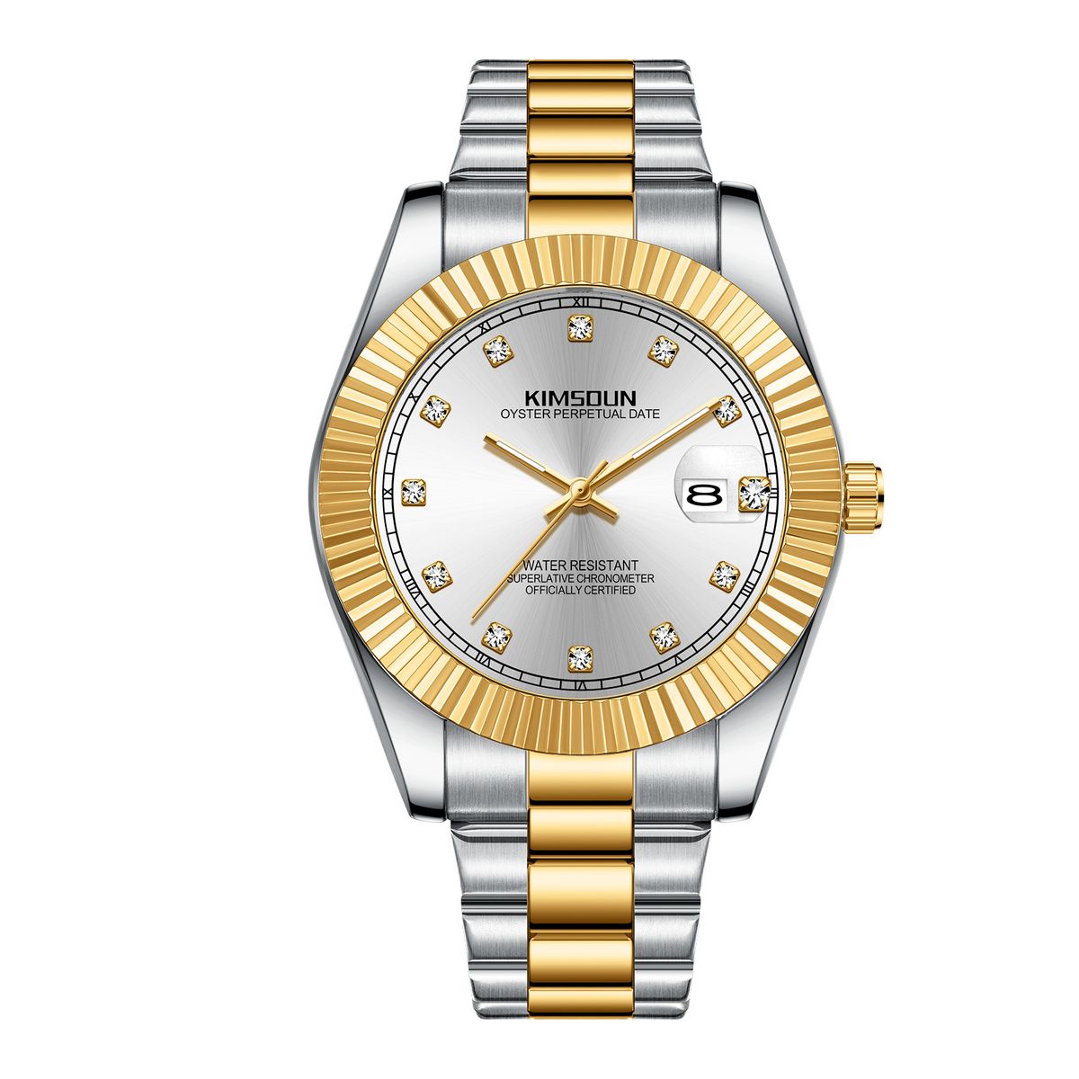 Terasribaga meestekell Veekindel kvartskell Ärimeeste käekell_voghion.com