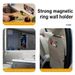 Wall Mounted Car Magnetic Coil Ring For IPhone 12-16 Series Universal Lazy Phone Holder_voghion.com
