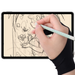 Zwei Finger Antifouling für Künstler Zeichnung Bleistift Grafik Pad Stift Palm Rejection Handschuh für iPad Android Tablet_voghion.com