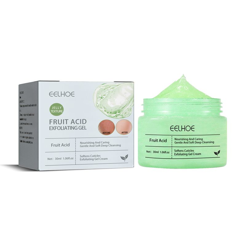 EELHOE deterge e illumina con il gel esfoliante agli acidi della frutta_voghion.com