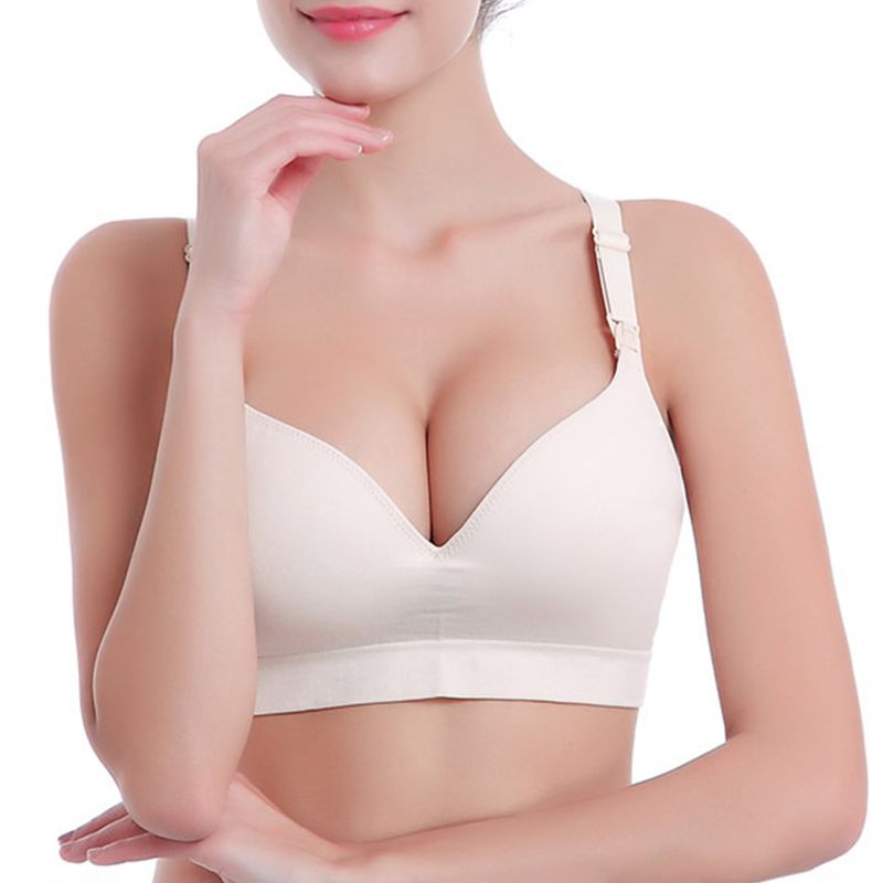 Weizhifu Damen Weicher Still-BH für Schwangere, Push-Up-BH, Still-BH_voghion.com