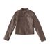 Women s clothing autumn home new fashion simple American leather jacket_voghion.com