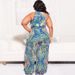 22235 Bedruckter, modischer, lässiger Damenoverall in Übergröße_voghion.com