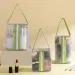 Trousse de maquillage transparente en maille pour femmes, trousse de voyage pour rouge à lèvres, pochette de rangement décontractée à fermeture éclair, organisateur de toilette, lavage et bain_voghion.com