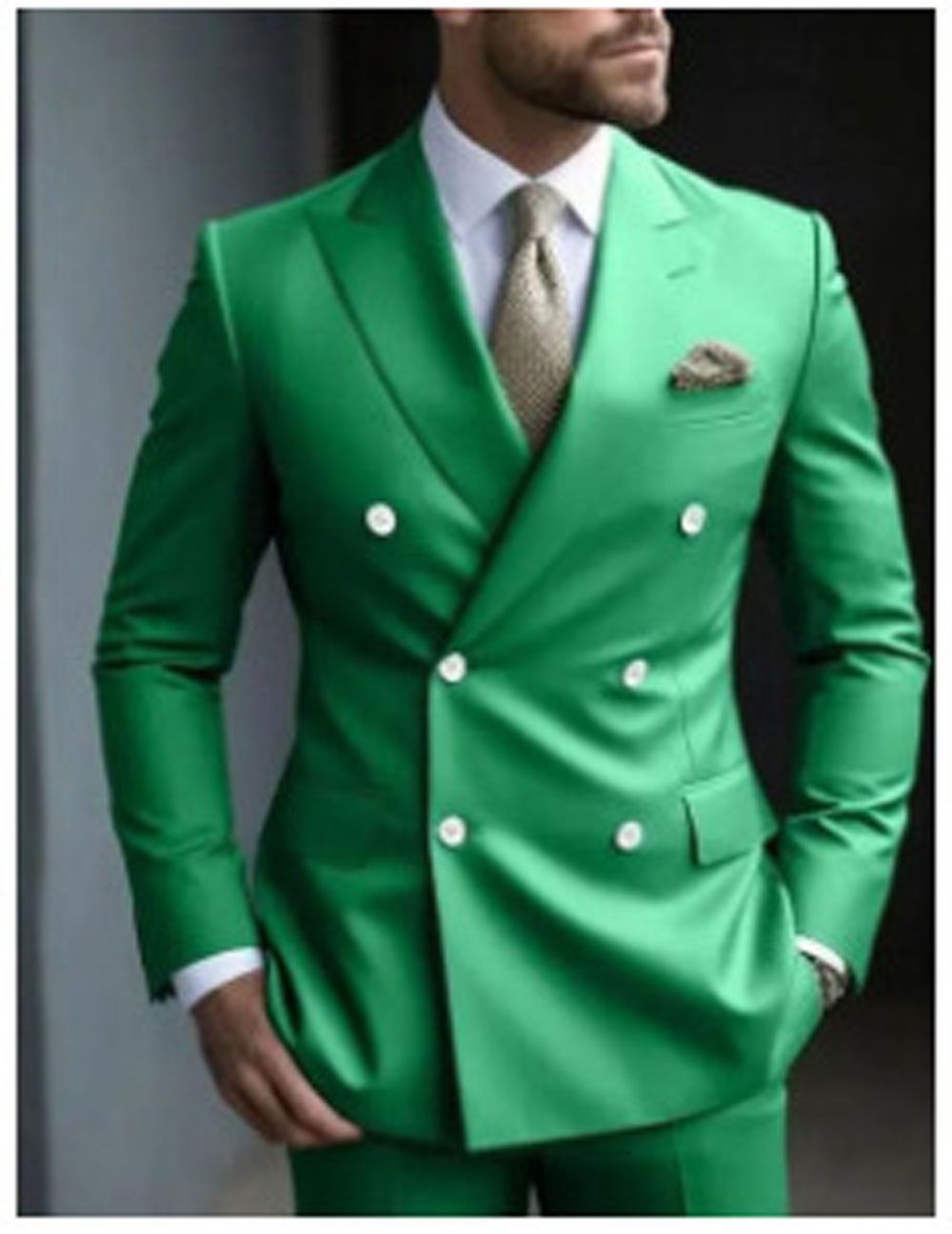 Men's Clothing Business Banquet Host Clothing Best Man Groom Suit_voghion.com