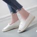 CMY Women Flats Shoes Slip On Ladies Canvas Lazy Loafers Breathable Espadrilles Spring Autumn Footwear_voghion.com