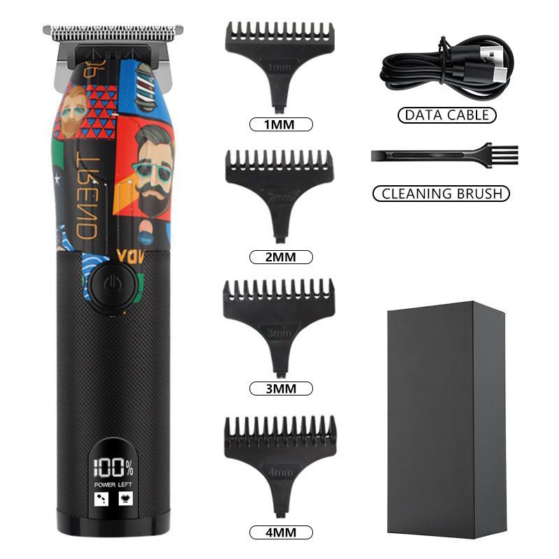 tagliacapelli da barba display digitale incisione tagliacapelli tagliacapelli elettrici tagliacapelli elettrici ricaricabili set da barbiere_voghion.com