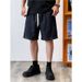 Męska odzież casualowa jeansowe szorty spodnie pięciopunktowe luźne duże rozmiary spodnie robocze_voghion.com