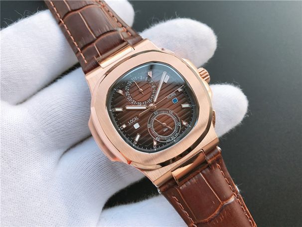 Popolnoma avtomatska moška ura Nical Design Nautilus z jeklenim paščkom_voghion.com