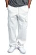Men's Casual Drawstring Elastic Leg Pants Vintage Baggy Multi-pocket Overalls Sweatpants_voghion.com