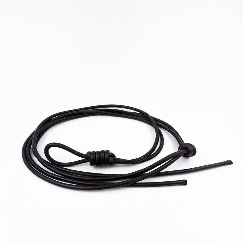 Decorațiune din piele de oaie HOT, curea cu nod extins, nod rafinat și moale din piele de oaie, rochie cu talie mică din frânghie, curea decorativă_voghion.com