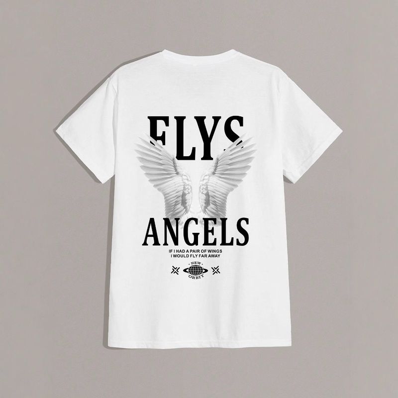 Herrenbekleidung Plus Size Kurzarm-T-Shirts Tops Ins Style Sommer All Match Fünf-Punkt-Ärmel_voghion.com