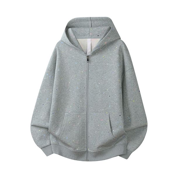 Men's Clothing Autumn New Style All Star Cardigan Hooded Sweatshirt Men's Loose Casual Sports Zipper Jacket Unisex_voghion.com
