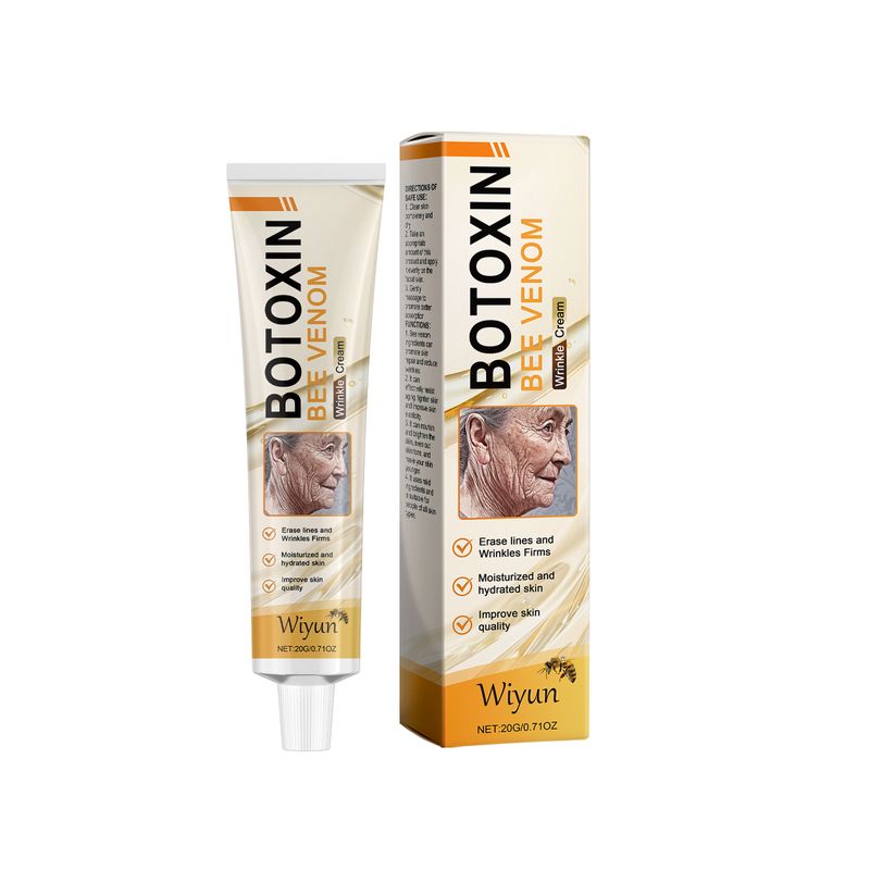 Wiyun Bee Venom Skin Care Cream Mildly Nourishes Cares For Facial Skin, Moisturizes, Softens And Protects Face Cream_voghion.com
