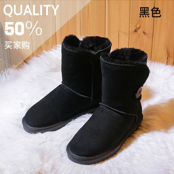 Chinelos Tas Ta Zz Semente de Mostarda Castanha Areia Slides Pele de Carneiro Clássico Ultra Mini Plataforma Botas de Inverno Feminino Sapatos Slip-on Camurça Cabedal Lã Top de Outono_voghion.com