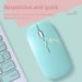 Nieuwe Candy Color draadloze oplaadfunctie voor Bluetooth USB desktopcomputers en laptops met 2.4 dempen en dubbele modus muis_voghion.com