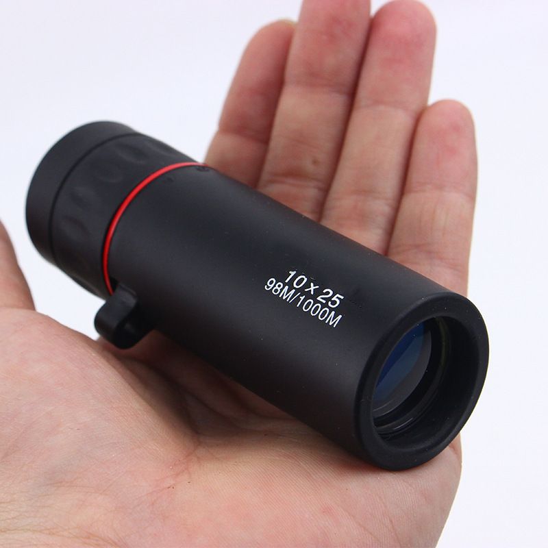 10x25 Monocular Telescope High Magnification HD Mini Portable Gift For Adults And Children Compact_voghion.com