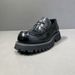 Leather For Men, Korean Version, Trendy, Handsome, Casual, Sponge Cake, Black Genuine Leather, Loafers, British Style,_voghion.com