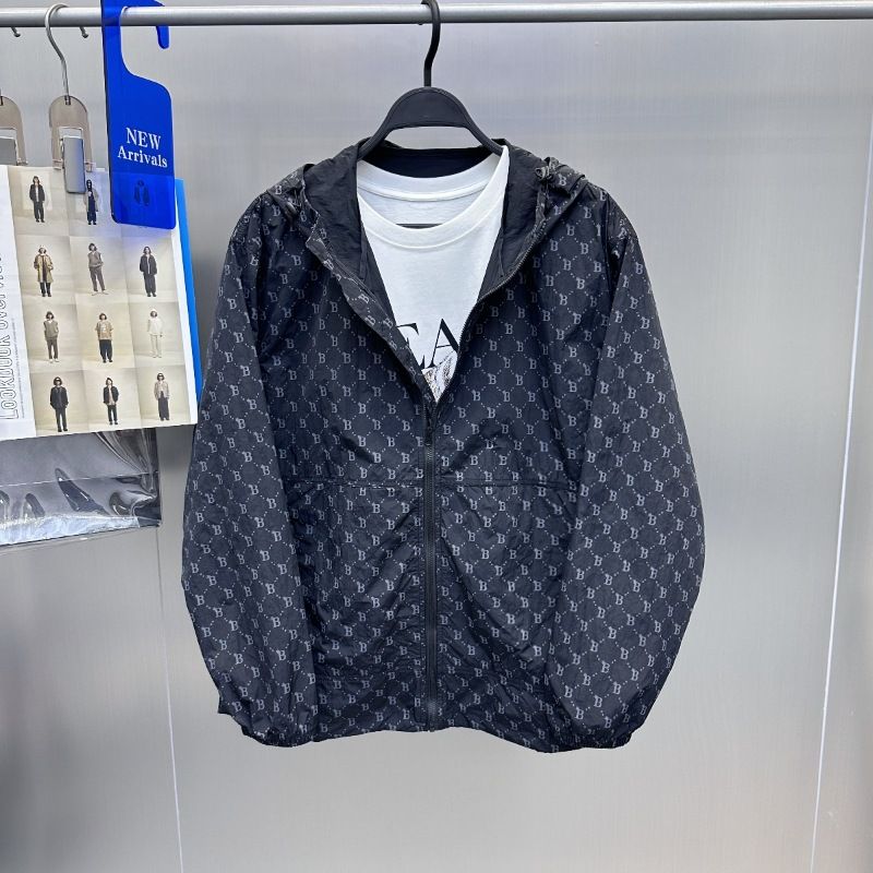 Men's Clothing Men's Summer Lightweight Sunscreen Suit Loose Zipper Hooded Sunscreen Couple Men's Jacket B1bcc2101/2102_voghion.com