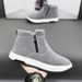Men's Outdoor High-top Casual Men's Cotton Shoes Are Popular, Winter New Snow Boots Men's Shoes 2025 Fashion Men's Shoes_voghion.com