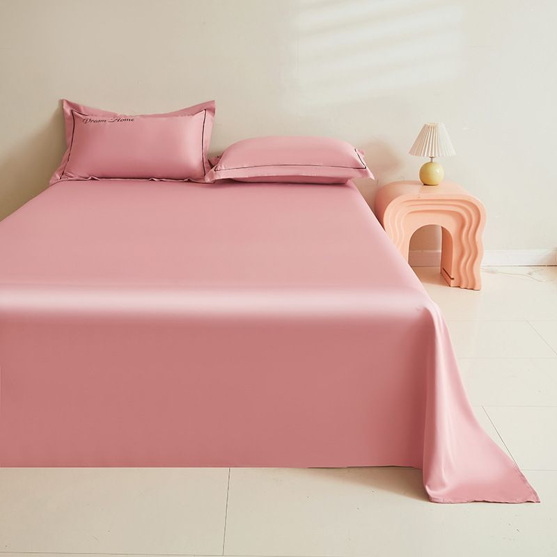 Lenzuolo con angoli rinfrescante in seta ghiacciata - Set di lenzuola estive con protezione elastica completa, coprimaterasso antiscivolo e traspirante per letto matrimoniale/king size_voghion.com
