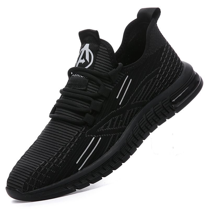 Sommer Atmungsaktive Große Fliegende Gewebte Laufende Mesh Lässige 48 Sportschuhe Herren_voghion.com