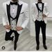 Men's Clothing Three piece Suit Groom Best Man Wedding Banquet Large Size_voghion.com