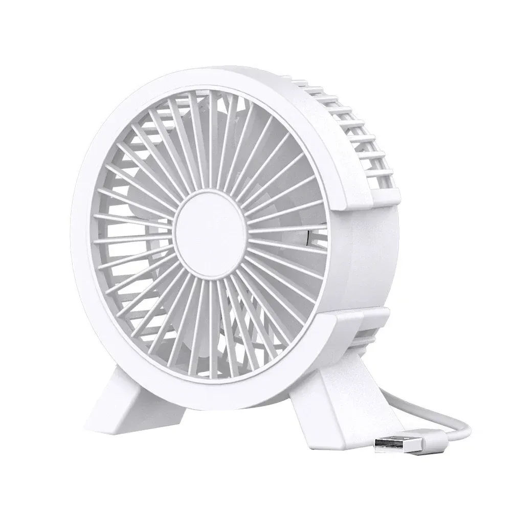 Ventilador portátil eléctrico silencioso para ordenadores portátiles, USB, para el hogar, la oficina, el exterior, el escritorio, el camping, etc._voghion.com