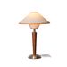 Lampe de chevet vintage haut de gamme en bois massif, style américain, style années 1960_voghion.com