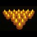 120x LED Tea Lights Candles Battery Operated Flickering Flameless Realistic Tealight_voghion.com