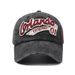 Hat Versatile Washed Vintage Soft Top For Women Embroidered Face Slimming Men's Baseball Cap_voghion.com