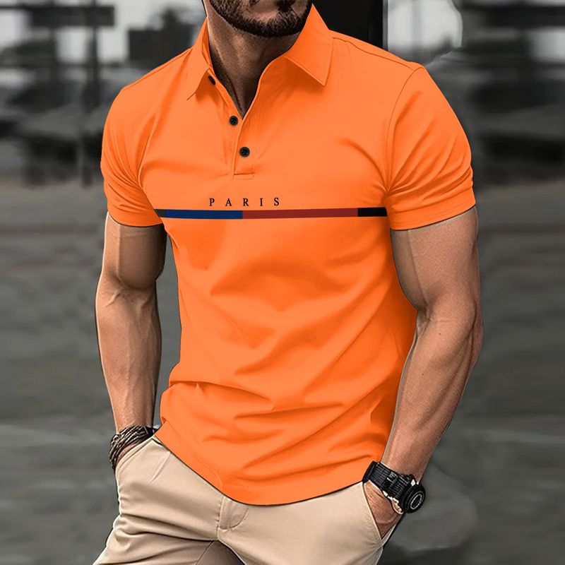 Polo de verano para hombre, transpirable, de golf, deportivo, para senderismo, informal, de manga corta, para trabajo y negocios_voghion.com