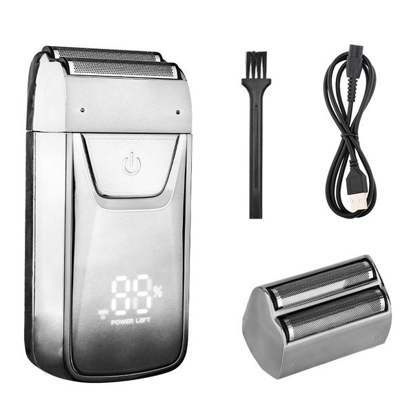 HIENA Professional Reciprocating Electric LED LCD Digital Display Shaver HYN-312_voghion.com