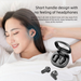 MOGCO Wireless Bluetooth Headset 8002-SK37 New 2025 High Sound Quality Semi-in-ear Noise Reduction Game Sports_voghion.com