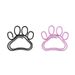Factory Direct Cartoon Paw Print Paperclip Macaron Pink Fun Cat Claw Paperclip Office Metal Paperclip_voghion.com