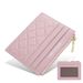 Coin Purses & Holders Ladies Card Holder Version Multi Color Driver's License Card Holder Embossed Thin Zipper Bank Card Holder Wholesale_voghion.com
