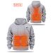 Men's Usb Heated Fleece Hoodie, Thickened Warm Outdoor Casual Wear, Hooded Electric Heating Hoodie_voghion.com