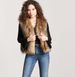 Women's new fox fur vest long hair coat fur vest_voghion.com