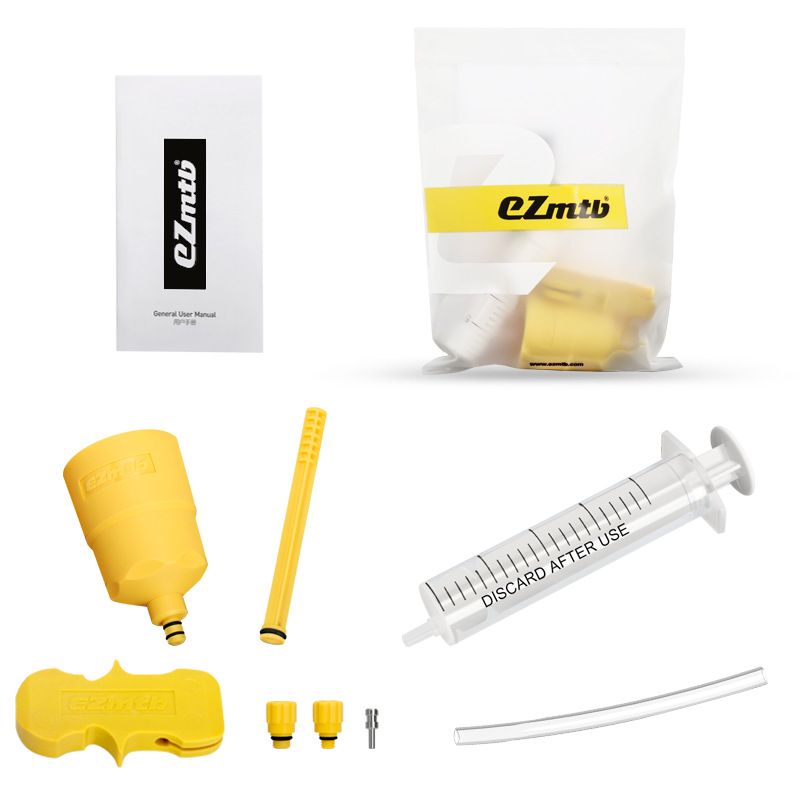 Herramienta de cambio, inyección y reabastecimiento de combustible para bicicleta de montaña EZMTB Easy Edition Accesorios para cambiar el aceite de freno_voghion.com