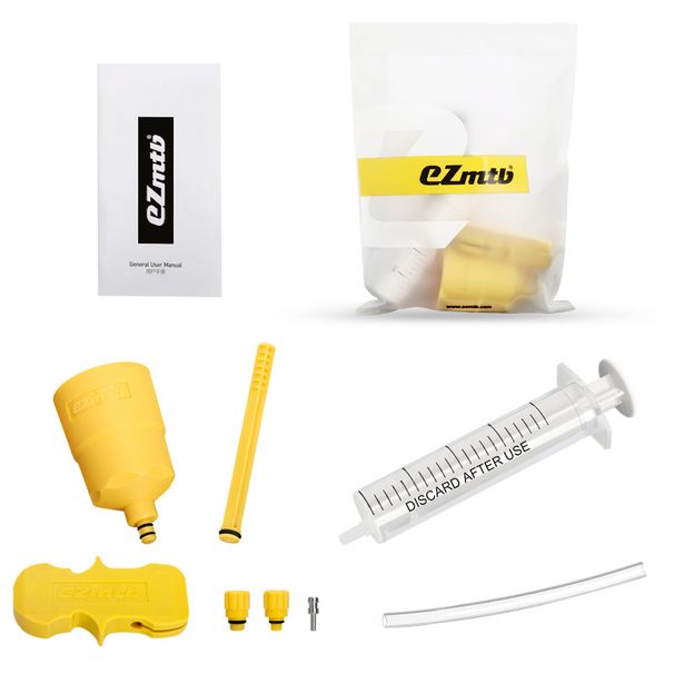Herramienta de cambio, inyección y reabastecimiento de combustible para bicicleta de montaña EZMTB Easy Edition Accesorios para cambiar el aceite de freno_voghion.com
