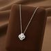 Lucky Clover Titanium Steel Necklace Women's Flower Can Be Separated Multiple Wearing Methods Design Luxury Fashion_voghion.com