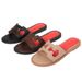 Women's Shoes Summer Outdoor Fashion Flat Slippers One Line Beach Sandals Travel Flat Shoes For Women_voghion.com